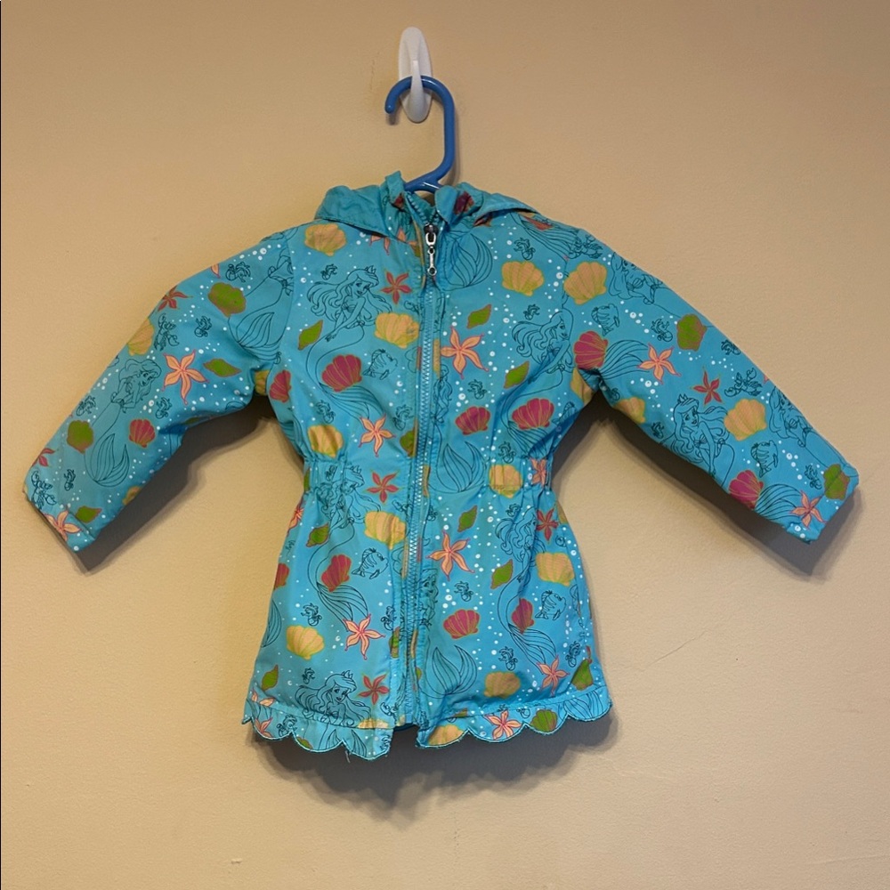 Disney Ariel Little Mermaid Raincoat - Picture 2 of 6